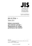 JIS B 2704:2000 PDF - Lastest Technical Information