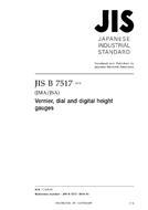 JIS B 7517:2018 PDF - Lastest Technical Information